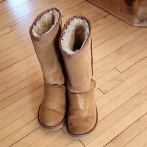 UGG Chestnut Shearling Lined Boots